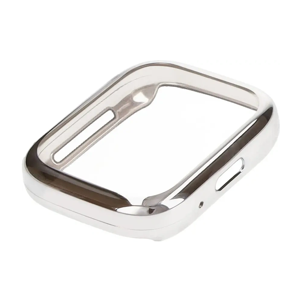 Etui z osłoną ekranu Bizon Case Watch Felipe do Xiaomi Redmi Watch 3 Active srebrne