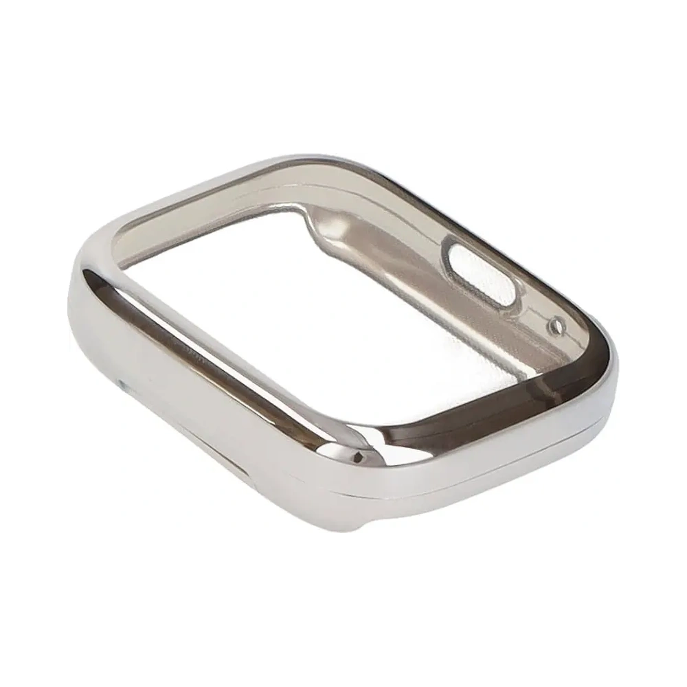 Etui z osłoną ekranu Bizon Case Watch Felipe do Xiaomi Redmi Watch 3 Active srebrne