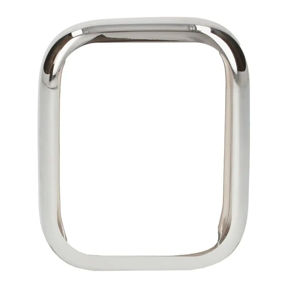 Etui z osłoną ekranu Bizon Case Watch Felipe do Xiaomi Redmi Watch 3 Active srebrne