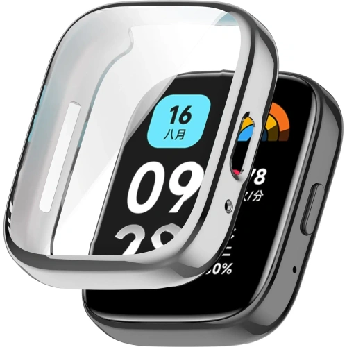 Buy Bizon Case Watch Felipe Xiaomi Redmi Watch 3 Active silver - BIZ3132 - {ean13} - Home Screen Store Europe