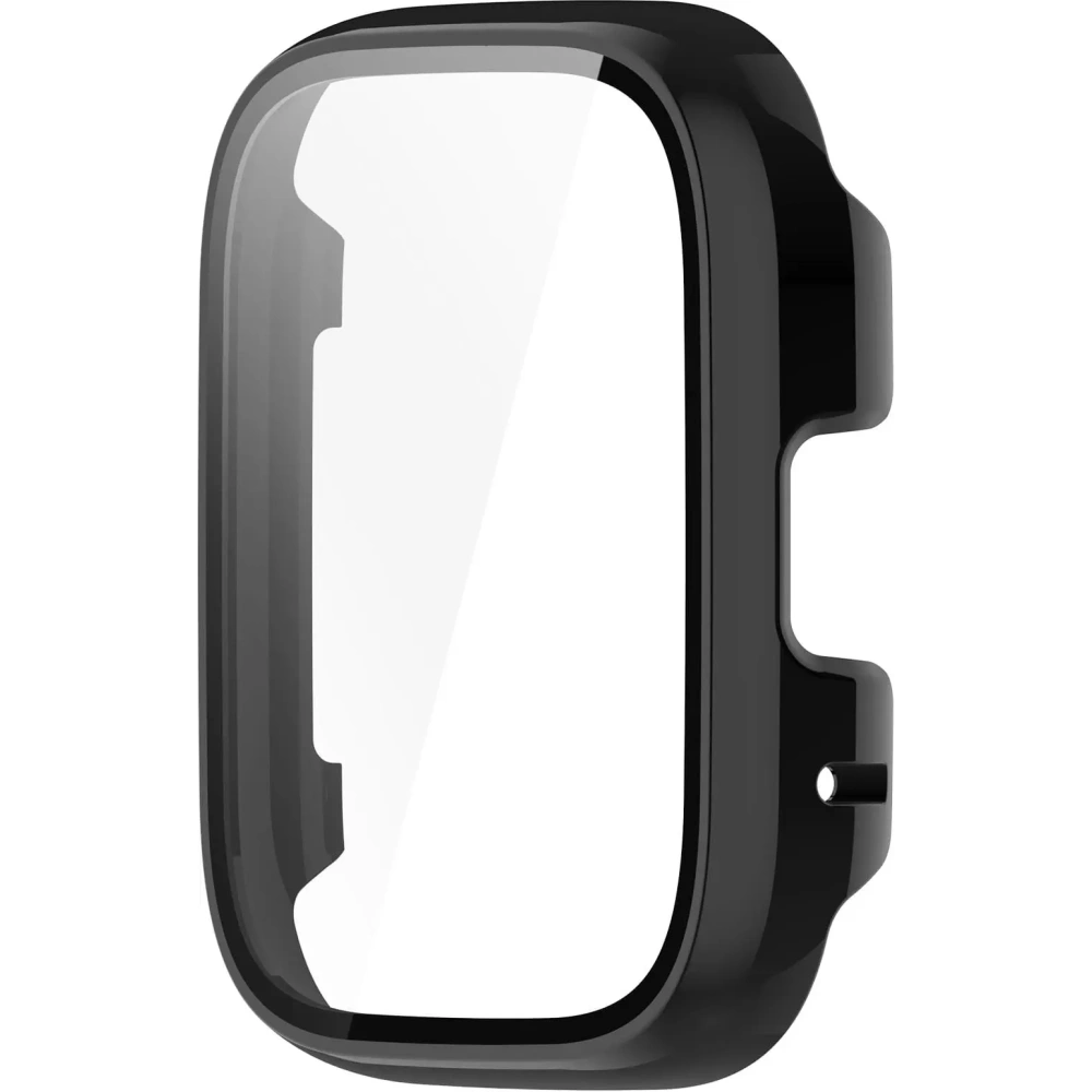 Etui Bizon Case+Glass Watch do Xiaomi Redmi Watch 3 Active czarne