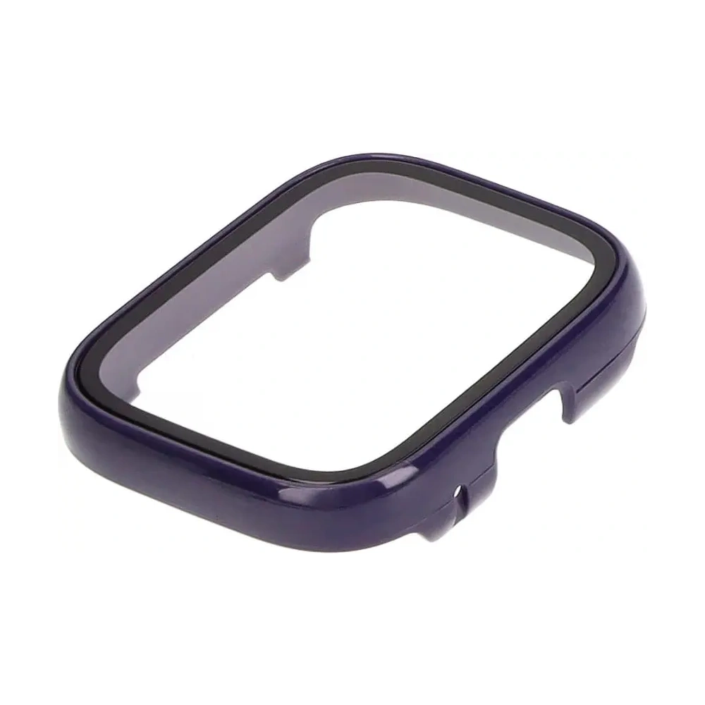 Etui Bizon Case+Glass Watch do Xiaomi Redmi Watch 3 Active niebieskie