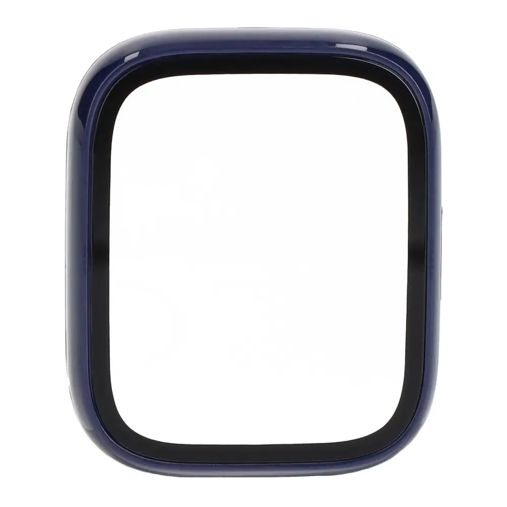 Etui Bizon Case+Glass Watch do Xiaomi Redmi Watch 3 Active niebieskie