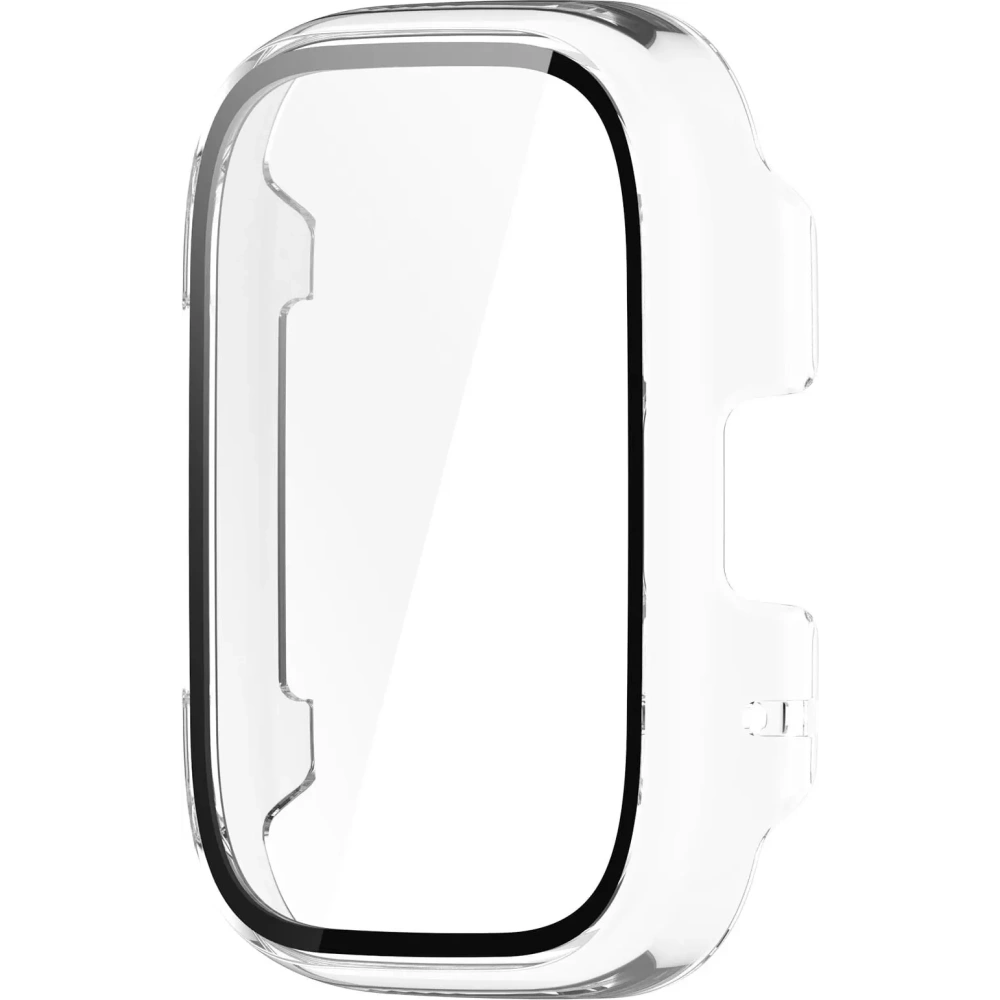 Etui Bizon Case+Glass Watch do Xiaomi Redmi Watch 3 Active przezroczyste