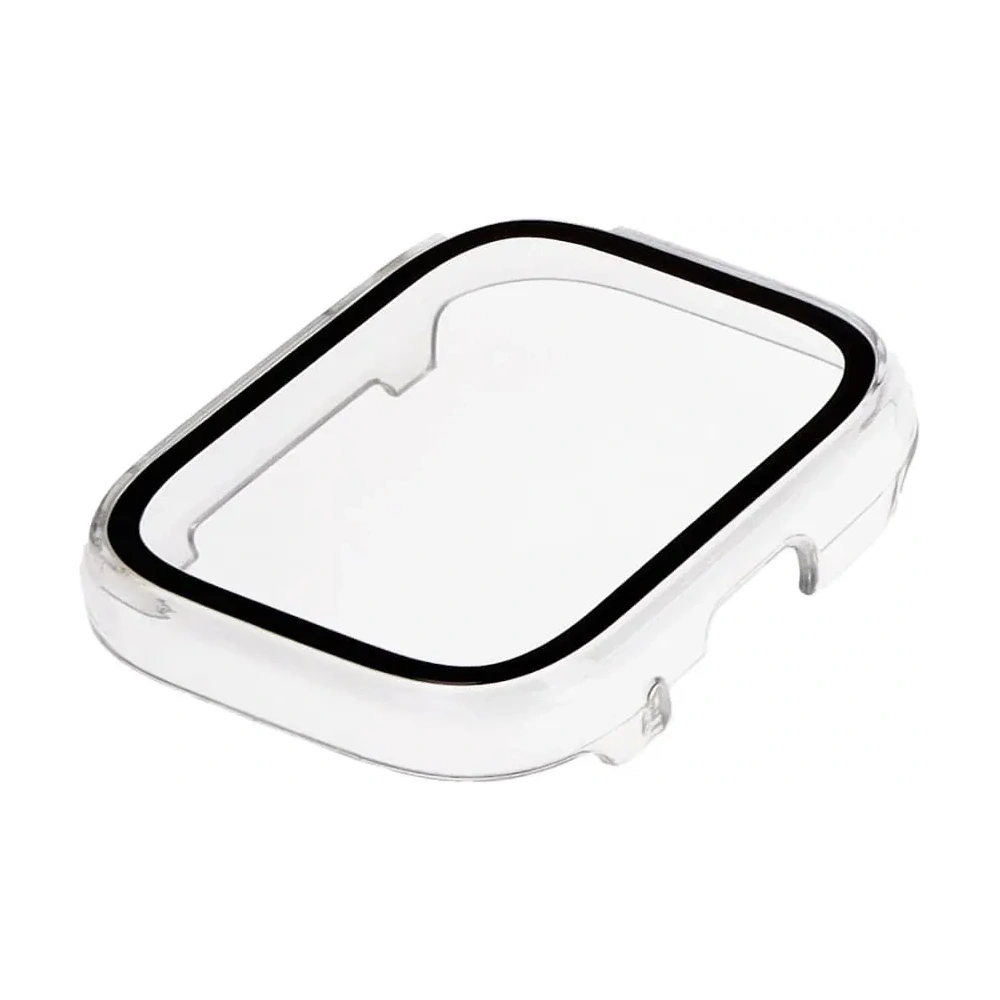 Etui Bizon Case+Glass Watch do Xiaomi Redmi Watch 3 Active przezroczyste