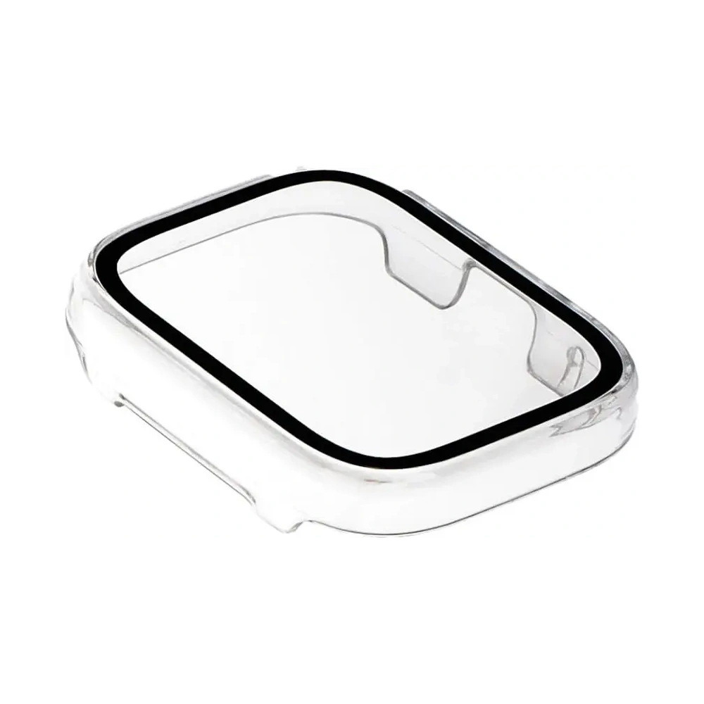 Etui Bizon Case+Glass Watch do Xiaomi Redmi Watch 3 Active przezroczyste