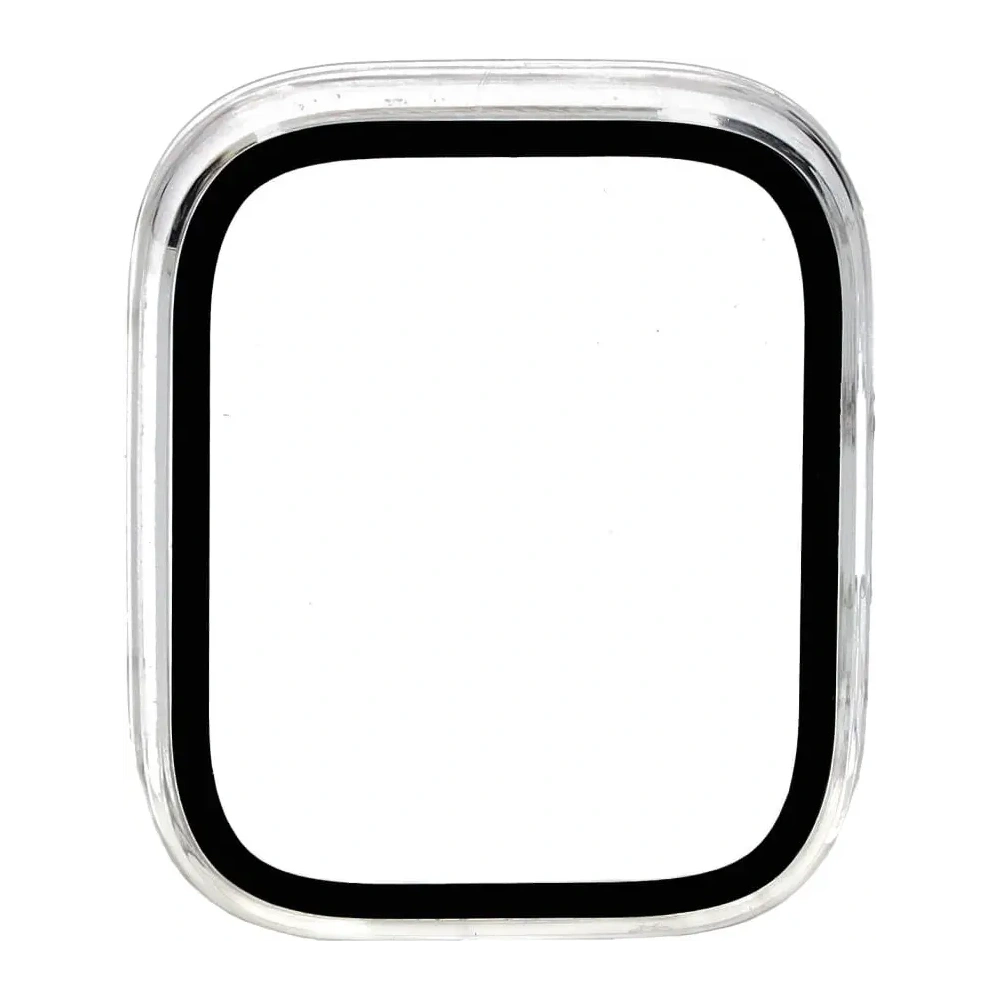 Etui Bizon Case+Glass Watch do Xiaomi Redmi Watch 3 Active przezroczyste