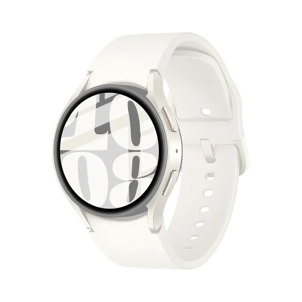 Szkło hybrydowe Bizon Glass Watch Edge Hybrid do Samsung Galaxy Watch 6 40mm czarne