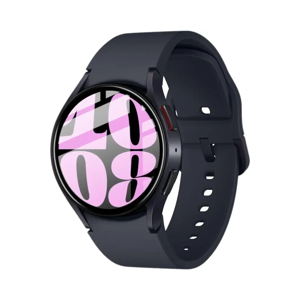 Szkło hybrydowe Bizon Glass Watch Edge Hybrid do Samsung Galaxy Watch 6 44mm czarne