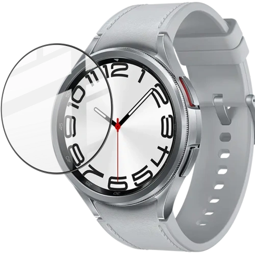 Kup Szkło hybrydowe Bizon Glass Watch Edge Hybrid do Samsung Galaxy Watch 6 Classic 47 mm czarne - BIZ3139 - {ean13} - Sklep Home Screen