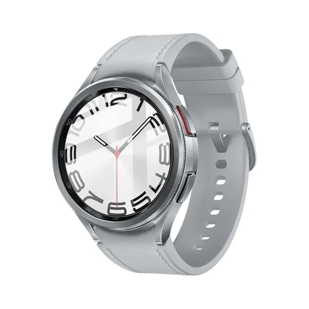 Szkło hybrydowe Bizon Glass Watch Edge Hybrid do Samsung Galaxy Watch 6 Classic 47 mm czarne