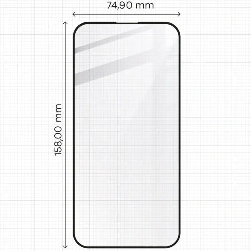 Kup Szkło hartowane Bizon Glass Edge 2 do Apple iPhone 15 Plus / 16 Plus czarne - BIZ3140 - {ean13} - Sklep Home Screen