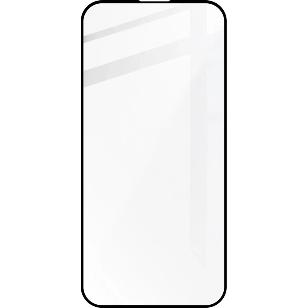 Szkło hartowane Bizon Glass Edge 2 do Apple iPhone 15 Plus / 16 Plus czarne
