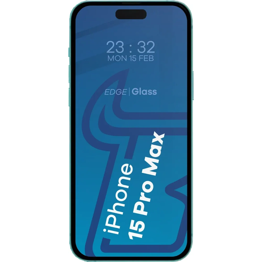 Szkło hartowane Bizon Glass Edge 2 do Apple iPhone 15 Pro Max czarne