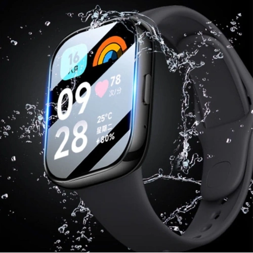 Kup Bizon Glas Uhr Edge Hybrid Redmi Uhr 3 Aktiv schwarz - BIZ3144 - {ean13} - Sklep Home Screen