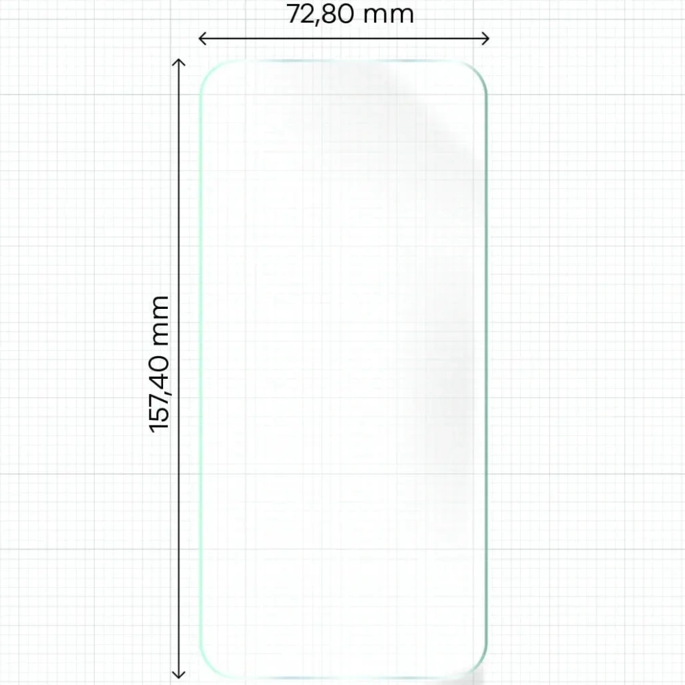 Folia hydrożelowa na ekran Bizon Glass Hydrogel Front do Honor 90 [2 PACK]