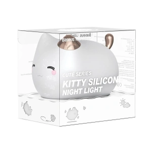 Buy Baseus Cute Series Night Lamp (cat) White - BSU1375WHT - {ean13} - Home Screen Store Europe