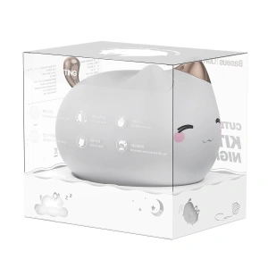 Buy Baseus Cute Series Night Lamp (cat) White - BSU1375WHT - {ean13} - Home Screen Store Europe