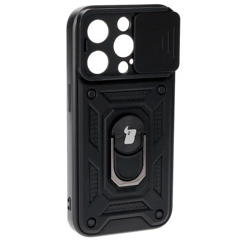 Kup Bizon Case CamShield Ring Apple iPhone 15 Pro fekete - BIZ3147 - {ean13} - Sklep Home Screen