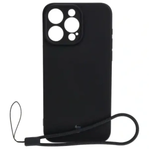 Kup Etui Bizon Case Silicone do Apple iPhone 15 Pro Max czarne - BIZ3149 - {ean13} - Sklep Home Screen