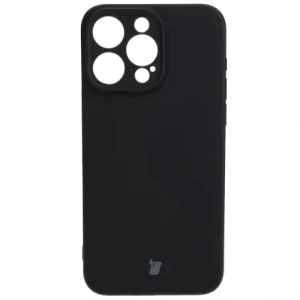 Kup Etui Bizon Case Silicone do Apple iPhone 15 Pro Max czarne - BIZ3149 - {ean13} - Sklep Home Screen