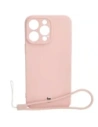 Bizon Case Silikon Apple iPhone 15 Pro Max hellrosa