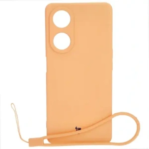 Kup Etui Bizon Case Silicone Sq do Oppo A98 5G pomarańczowe - BIZ3155 - {ean13} - Sklep Home Screen