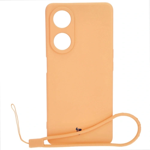 Kup Etui Bizon Case Silicone Sq do Oppo A98 5G pomarańczowe - BIZ3155 - {ean13} - Sklep Home Screen