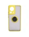 Kup Bizon Case Hybrid Ring Xiaomi 13 Lite rauchig mit einem gelben Rahmen - BIZ3158 - {ean13} - Sklep Home Screen