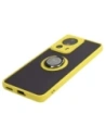 Kup Bizon Case Hybrid Ring Xiaomi 13 Lite rauchig mit einem gelben Rahmen - BIZ3158 - {ean13} - Sklep Home Screen