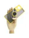 Buy Bizon Case Hybrid Ring Xiaomi 13 Lite smoky with a yellow frame - BIZ3158 - {ean13} - Home Screen Store Europe