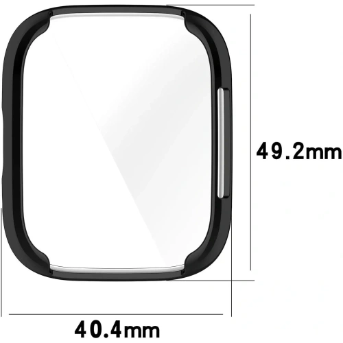 Kup Etui z osłoną ekranu Bizon Case Watch Felipe do Xiaomi Redmi Watch 3 Active czarne - BIZ3159 - {ean13} - Sklep Home Screen
