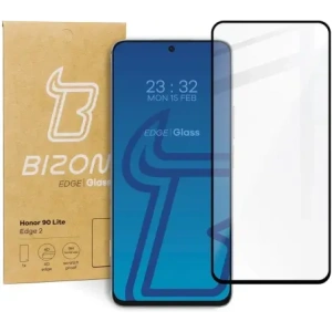 Kup Szkło hartowane Bizon Glass Edge 2 do Honor 90 Lite czarne - BIZ3160 - {ean13} - Sklep Home Screen