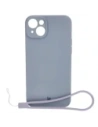 Bizon Case Silikon Apple iPhone 15 Plus grau