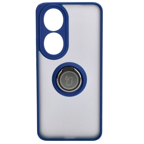 Kup Bizon Case Hybrid Ring Honor 90 fumuriu cu un cadru bleu marin - BIZ3164 - {ean13} - Sklep Home Screen