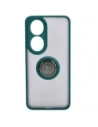 Kup Etui z uchwytem na palec Bizon Case Hybrid Ring do Honor 90 przydymione z ciemnozieloną ramką - BIZ3165 - {ean13} - Sklep Home Screen