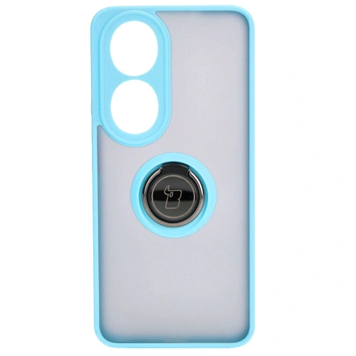 Kup Etui s úchopem na prst Bizon Case Hybrid Ring pro Honor 90 kouřové s jasně modrým rámečkem - BIZ3166 - {ean13} - Sklep Home Screen