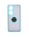 Kup Bizon Case Inel Hibrid Ring Honor 90 fumuriu cu un cadru de culoare albastră deschisă - BIZ3166 - {ean13} - Sklep Home Screen