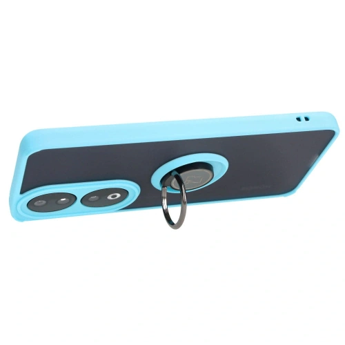 Kup Etui s úchopem na prst Bizon Case Hybrid Ring pro Honor 90 kouřové s jasně modrým rámečkem - BIZ3166 - {ean13} - Sklep Home Screen