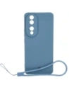 Caz de silicon Bizon Sq Honor 90 albastru închis