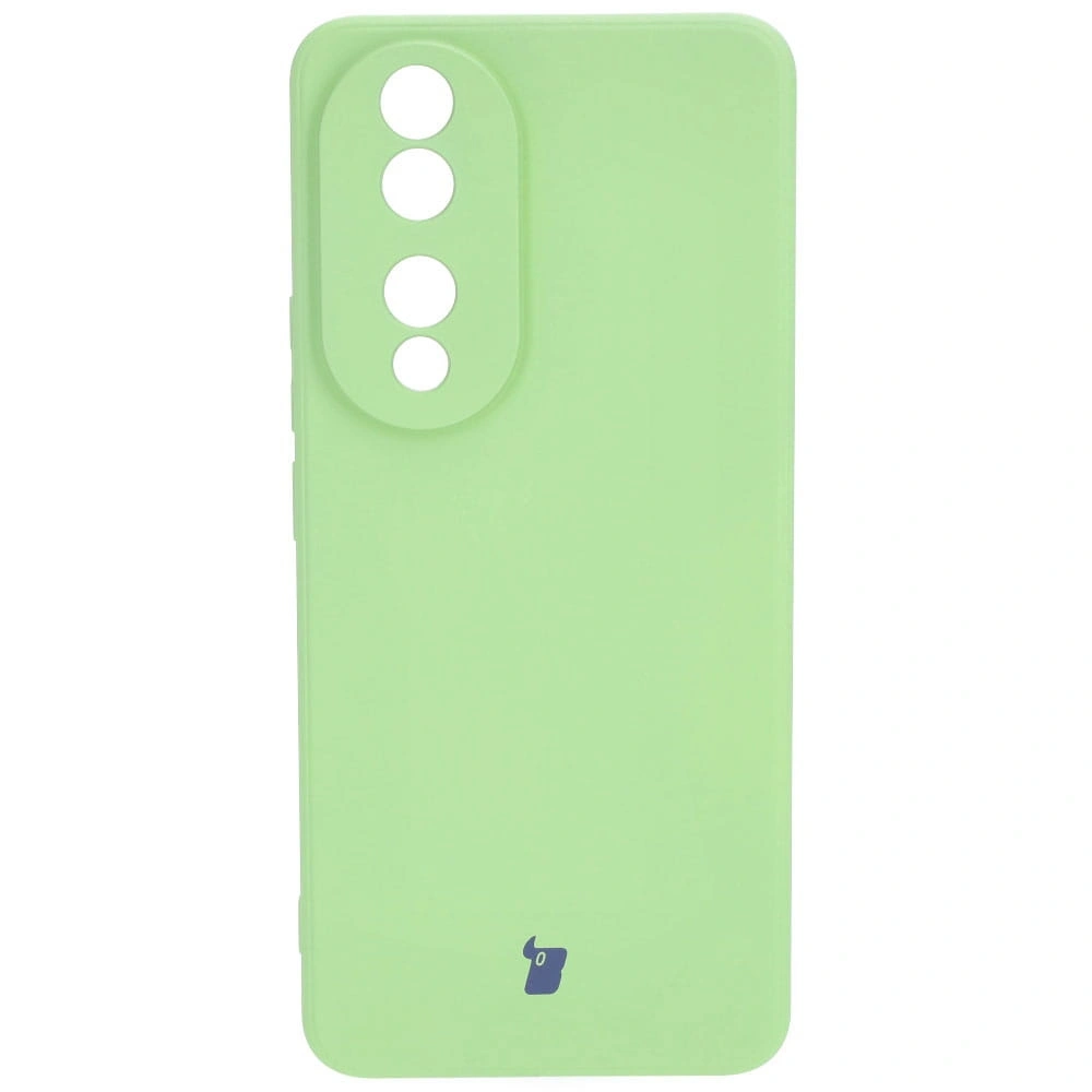 Etui Bizon Case Silicone Sq do Honor 90 jasnozielone