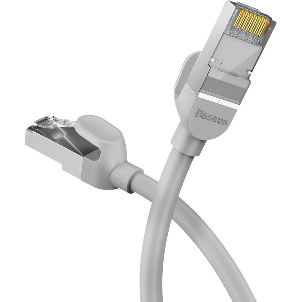 Kabel sieciowy Baseus High Speed, Ethernet RJ45, Gigabit, Cat.6, 0,5m (szary)