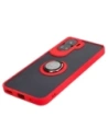 Buy Bizon Case Hybrid Ring Honor 90 Lite smoky with a red frame - BIZ3174 - {ean13} - Home Screen Store Europe