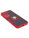 Buy Bizon Case Hybrid Ring Honor 90 Lite smoky with a red frame - BIZ3174 - {ean13} - Home Screen Store Europe