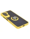 Buy Bizon Case Hybrid Ring Honor 90 Lite smoky with a yellow frame - BIZ3175 - {ean13} - Home Screen Store Europe