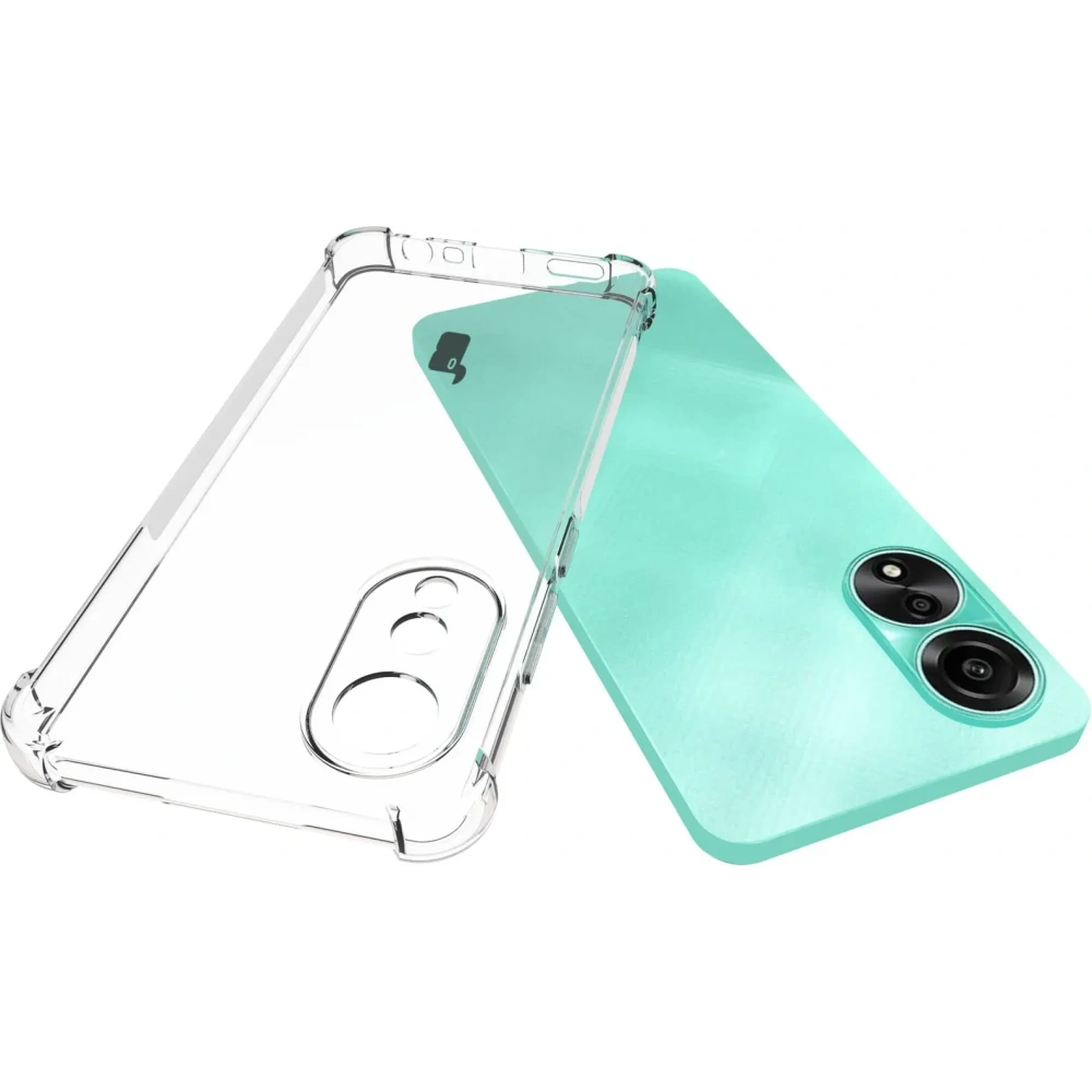 Elastyczne etui Bizon Case Salpa do Oppo A78 4G przezroczyste