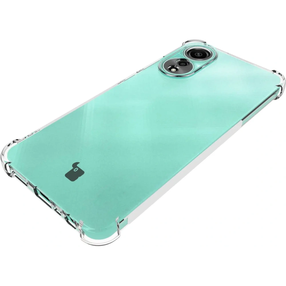 Elastyczne etui Bizon Case Salpa do Oppo A78 4G przezroczyste