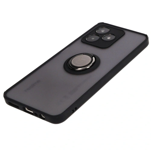 Kup Bizon Case Hybrid Ring Realme C53 / C51 fumuriu cu un cadru negru - BIZ3177 - {ean13} - Sklep Home Screen