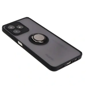 Kup Bizon Case Hybrid Gyűrű Realme C53 / C51 füstös fekete kerettel - BIZ3177 - {ean13} - Sklep Home Screen