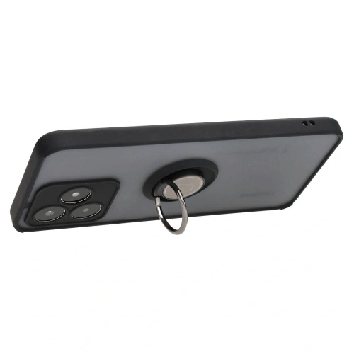Kup Kryt s úchytem na prst Bizon Case Hybrid Ring pro Realme C53 / C51 kouřový s černým rámečkem - BIZ3177 - {ean13} - Sklep Home Screen